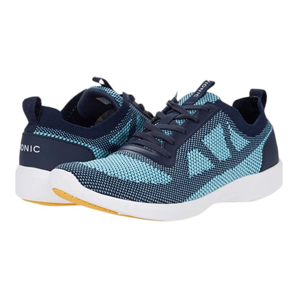 Vionic‎ Women's Sky Lenora Lace up Sneaker in Navy Blue - Size 7